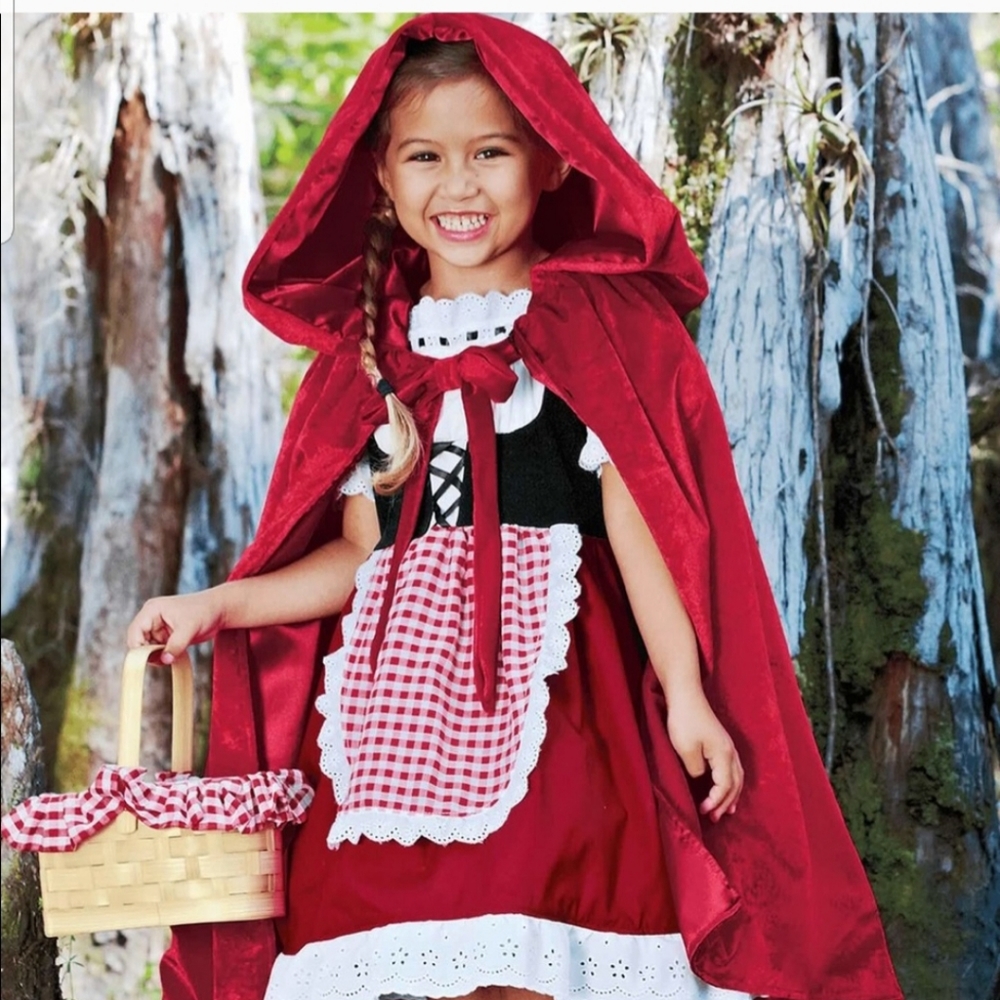 Chasing fireflies Red riding hood costume